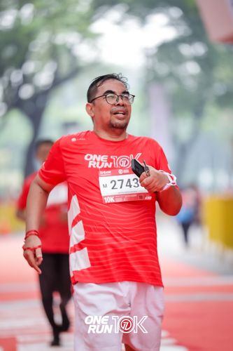 Race photo from ONE RUN 10K 2025