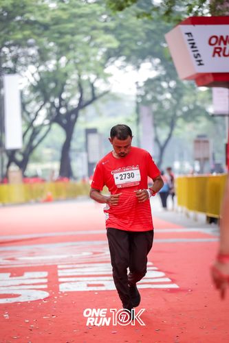 Race photo from ONE RUN 10K 2025