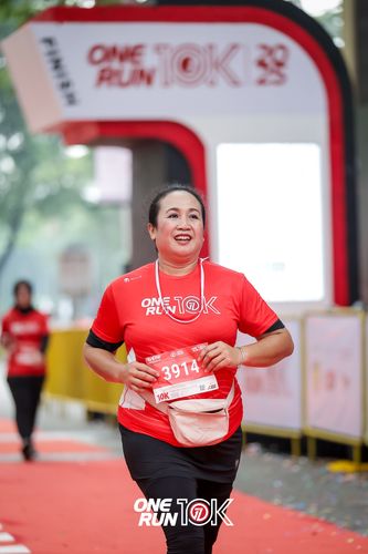 Race photo from ONE RUN 10K 2025