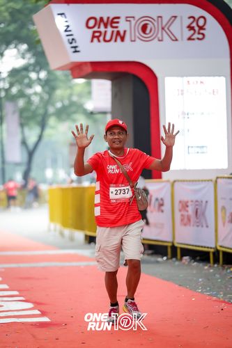 Race photo from ONE RUN 10K 2025