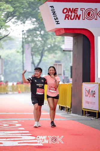 Race photo from ONE RUN 10K 2025