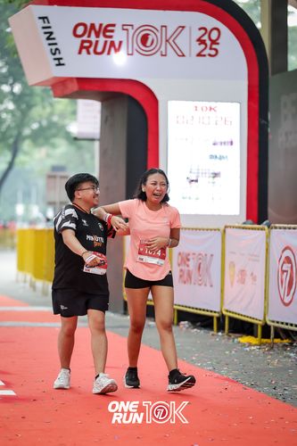 Race photo from ONE RUN 10K 2025