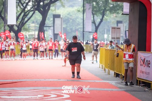 Race photo from ONE RUN 10K 2025