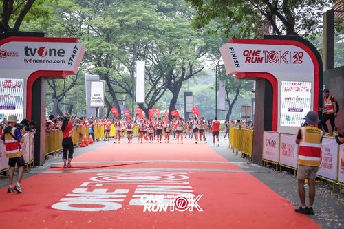 Race photo from ONE RUN 10K 2025