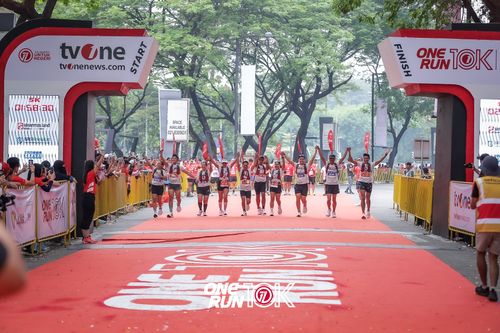 Race photo from ONE RUN 10K 2025