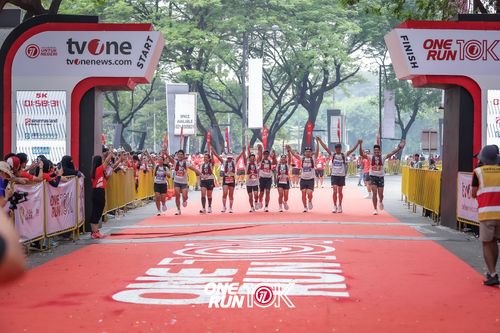 Race photo from ONE RUN 10K 2025