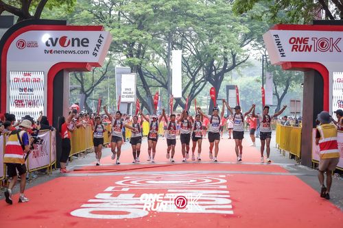 Race photo from ONE RUN 10K 2025