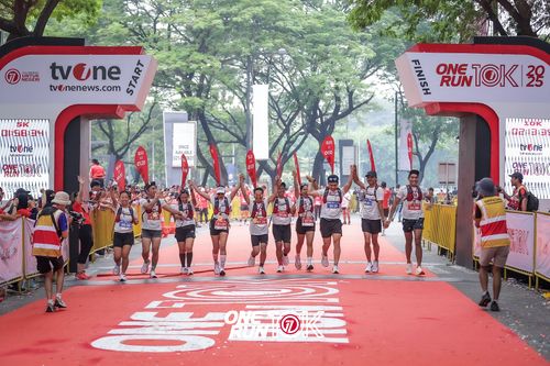 Race photo from ONE RUN 10K 2025