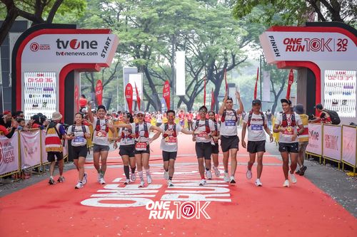 Race photo from ONE RUN 10K 2025