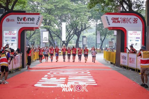 Race photo from ONE RUN 10K 2025