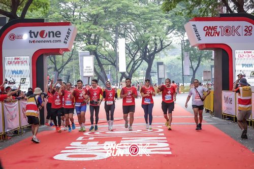 Race photo from ONE RUN 10K 2025