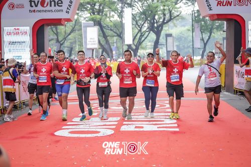 Race photo from ONE RUN 10K 2025