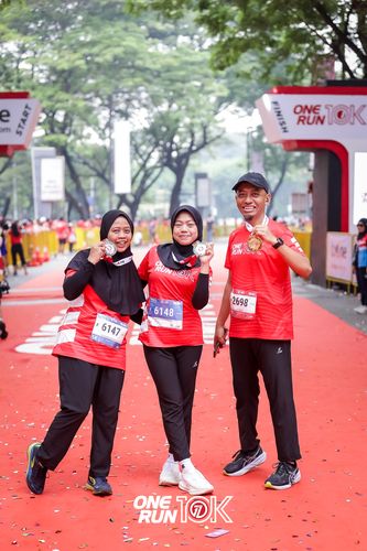 Race photo from ONE RUN 10K 2025