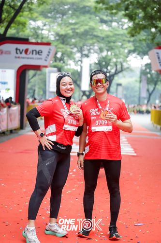 Race photo from ONE RUN 10K 2025