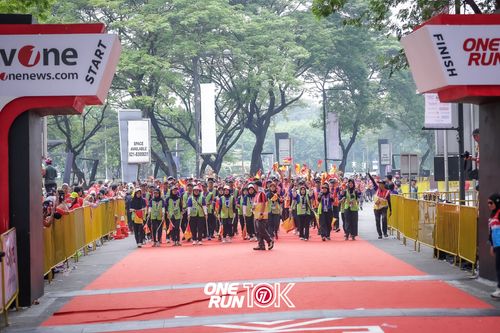 Race photo from ONE RUN 10K 2025