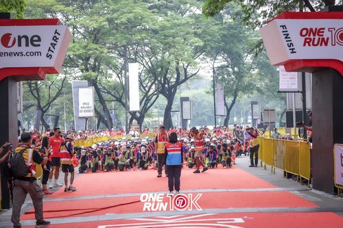 Race photo from ONE RUN 10K 2025