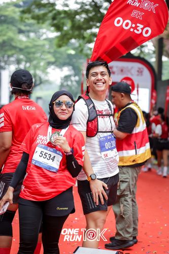 Race photo from ONE RUN 10K 2025