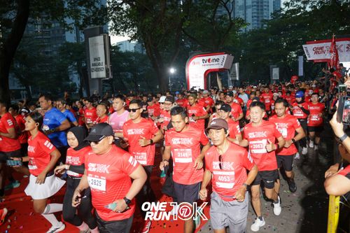Race photo from ONE RUN 10K 2025