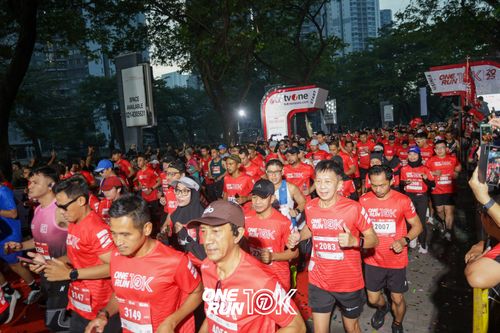 Race photo from ONE RUN 10K 2025