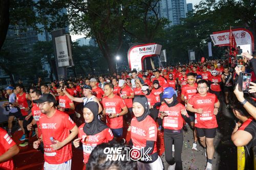 Race photo from ONE RUN 10K 2025