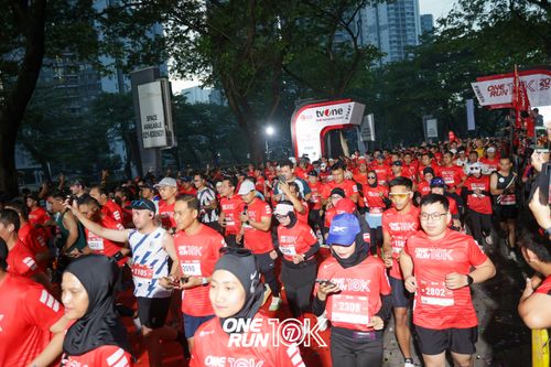 Race photo from ONE RUN 10K 2025