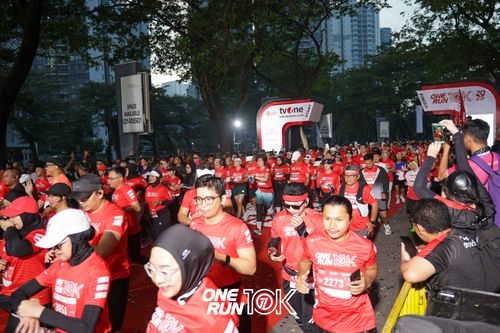 Race photo from ONE RUN 10K 2025