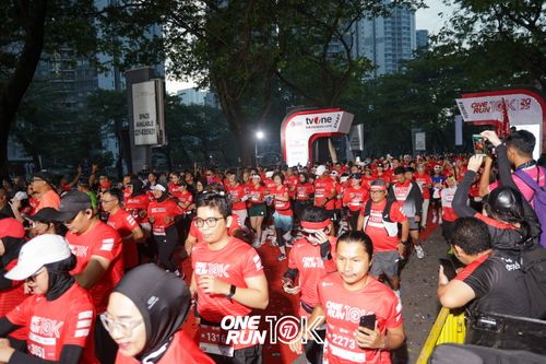 Race photo from ONE RUN 10K 2025