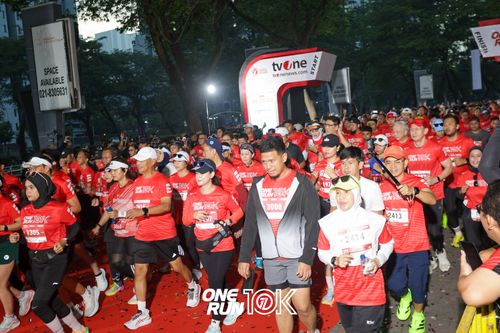 Race photo from ONE RUN 10K 2025