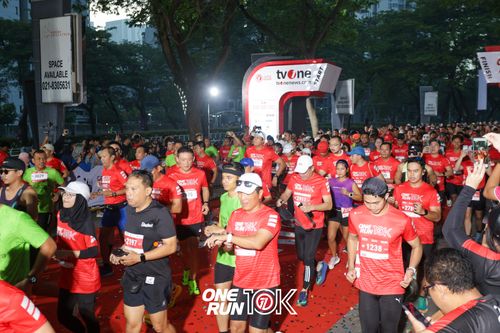 Race photo from ONE RUN 10K 2025
