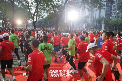 Race photo from ONE RUN 10K 2025