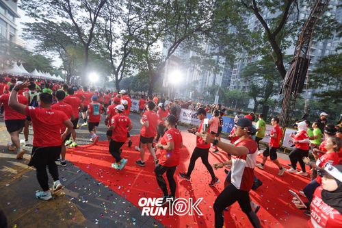 Race photo from ONE RUN 10K 2025