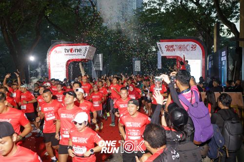 Race photo from ONE RUN 10K 2025
