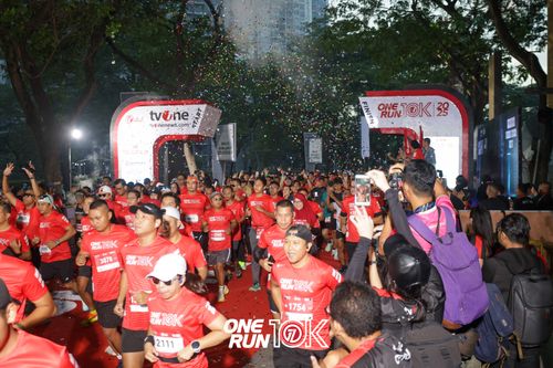 Race photo from ONE RUN 10K 2025