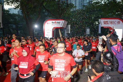 Race photo from ONE RUN 10K 2025
