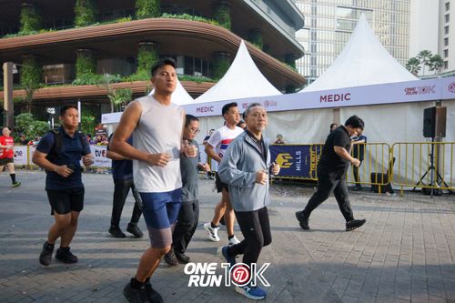 Race photo from ONE RUN 10K 2025