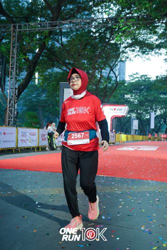 Race photo from ONE RUN 10K 2025