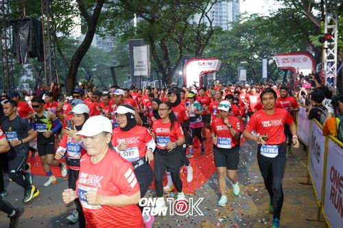 Race photo from ONE RUN 10K 2025