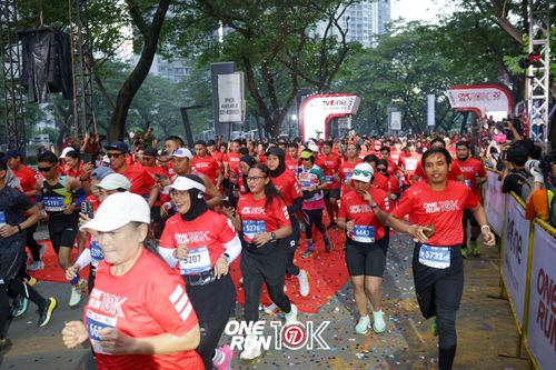 Race photo from ONE RUN 10K 2025