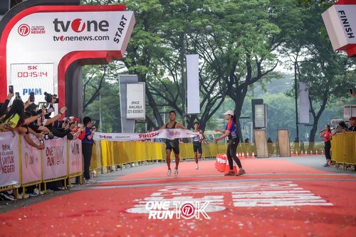 Race photo from ONE RUN 10K 2025