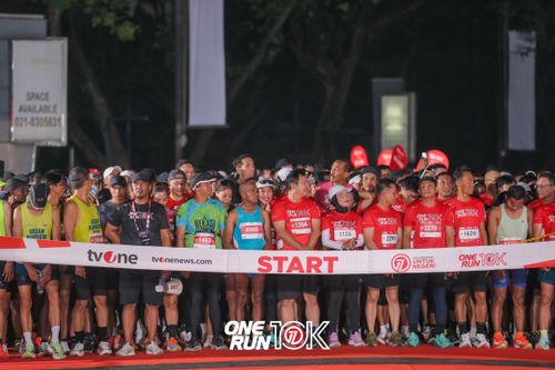 Race photo from ONE RUN 10K 2025