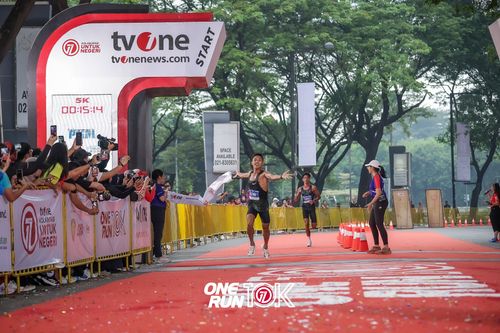 Race photo from ONE RUN 10K 2025