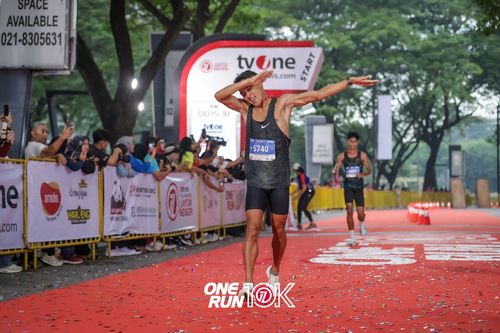 Race photo from ONE RUN 10K 2025