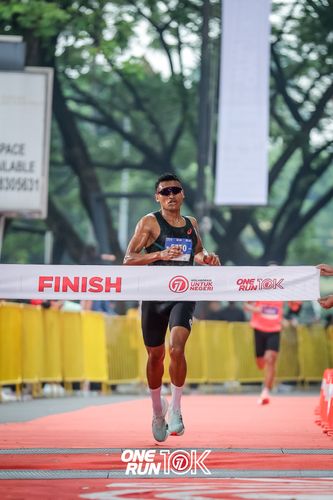 Race photo from ONE RUN 10K 2025