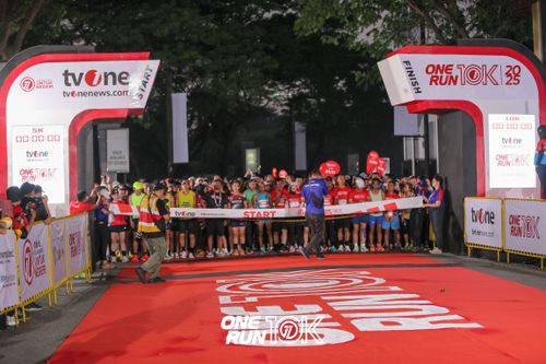 Race photo from ONE RUN 10K 2025