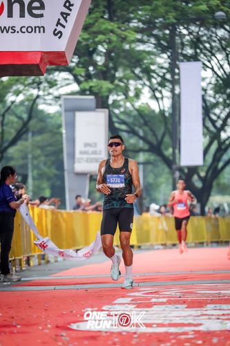 Race photo from ONE RUN 10K 2025