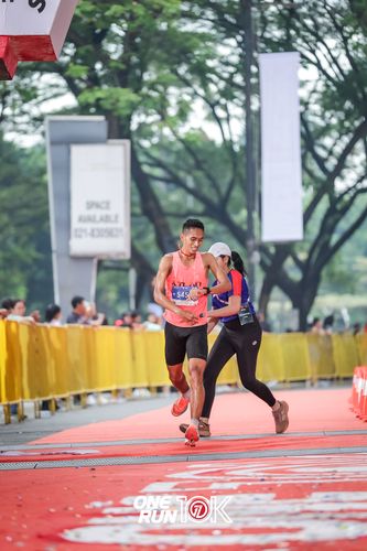 Race photo from ONE RUN 10K 2025