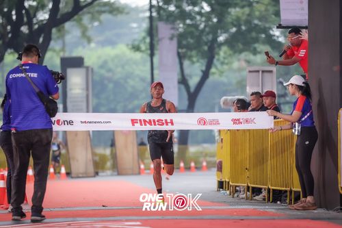 Race photo from ONE RUN 10K 2025