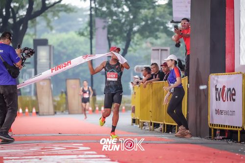 Race photo from ONE RUN 10K 2025