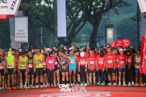 Race photo from ONE RUN 10K 2025