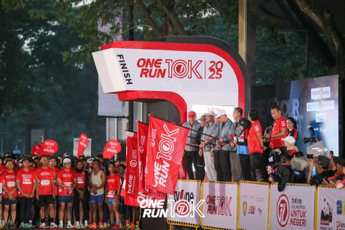 Race photo from ONE RUN 10K 2025